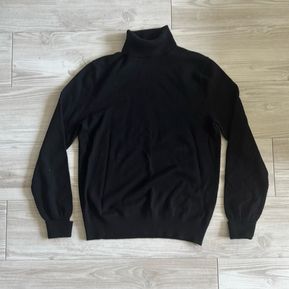 Black turtleneck